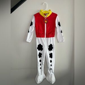 Toddler PAW PATROL Marshall Spirit Paw Patrol Zip Up Halloween Costume Size 3-4T
